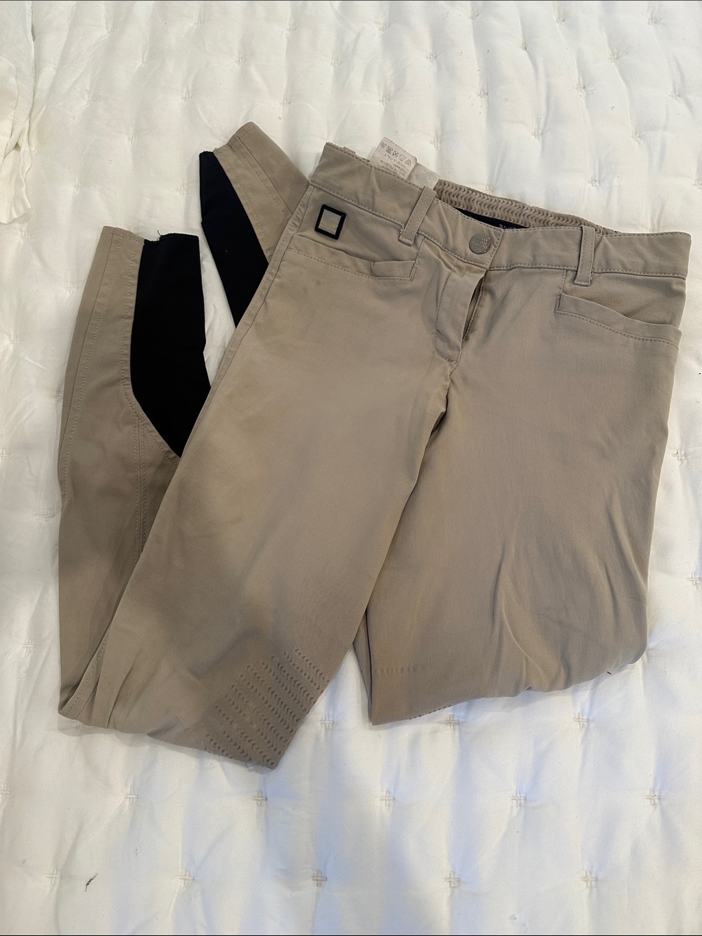 Equiline Breeches -Sz 24. Show Beige. Used Good Condition.